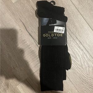 Men’s  Premium Harrington Gold Toe Socks- One Size